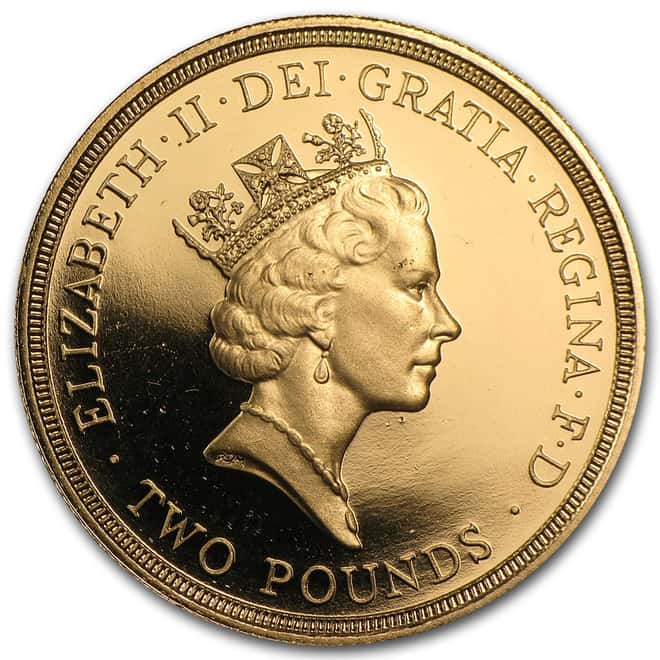 1986 Great Britain UK 3-Coin Gold Proof Set (w/Box & COA)
