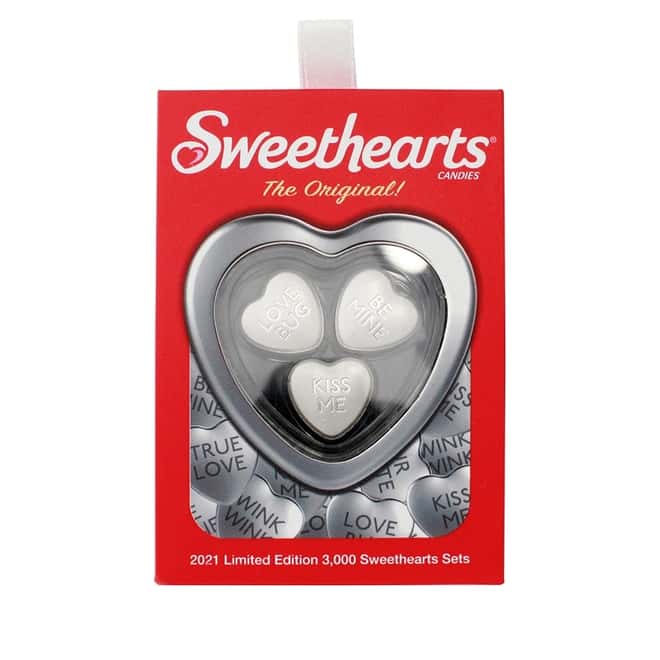 30 gram Silver Sweethearts Candy PAMP Suisse 3-Heart Set .9999 Fine (w/Box)