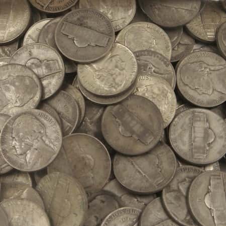 35% Silver $1 Face Value War Nickel Coin