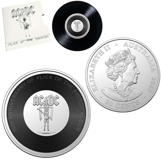 2022 - 2023 AC/DC 45th Ann. 20C 6-Coin Set - Royal Australian Mint (w/Box)