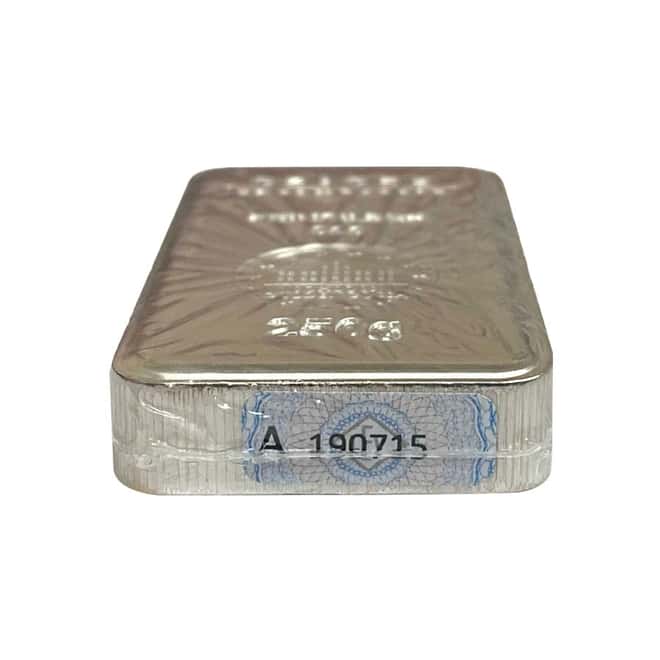 250 gram Geiger Security Line Silver Bar .999 Fine (Sealed)