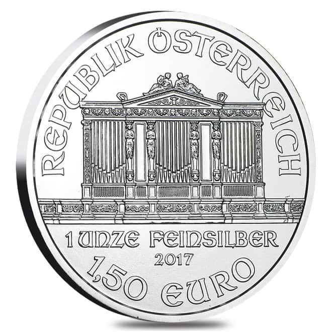 2017 1 oz Austrian Silver Philharmonic Coin BU