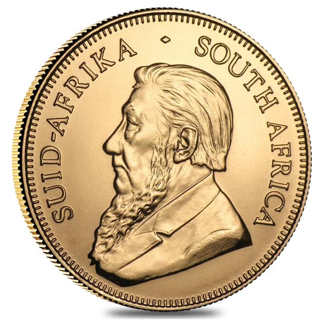 2017 South Africa 1/4 oz Gold Krugerrand BU