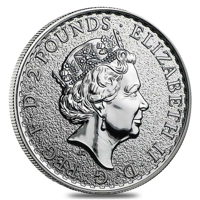 2016 Great Britain 1 oz Silver Britannia Coin BU