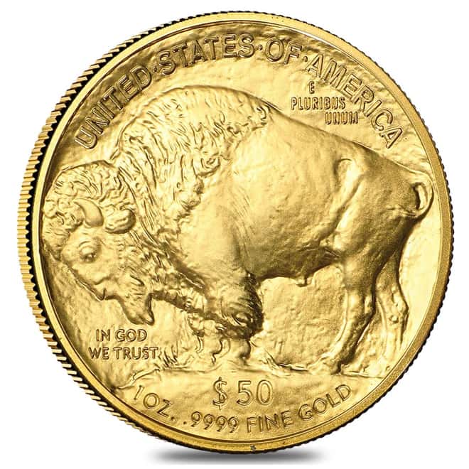 2017 1 oz Gold American Buffalo $50 Coin BU