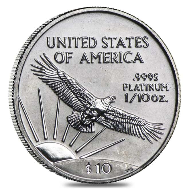 1/10 oz Platinum American Eagle (Random Year)
