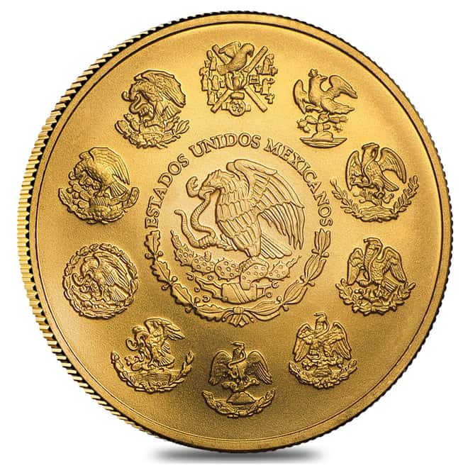 2017 1 oz Mexican Gold Libertad Coin .999 Fine BU