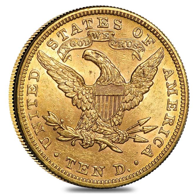 $10 Gold Eagle Liberty Head - Brilliant Uncirculated BU (Random Year)