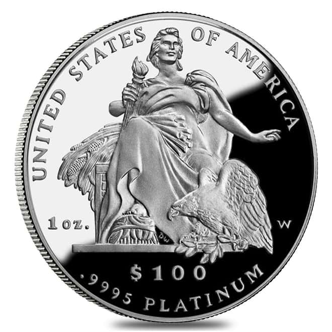 2004 W 1 oz $100 Platinum American Eagle Proof Coin NGC PF 70 UCAM