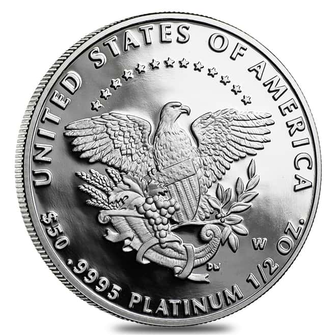2005 W 1/2 oz $50 Platinum American Eagle Proof Coin NGC PF 70 UCAM