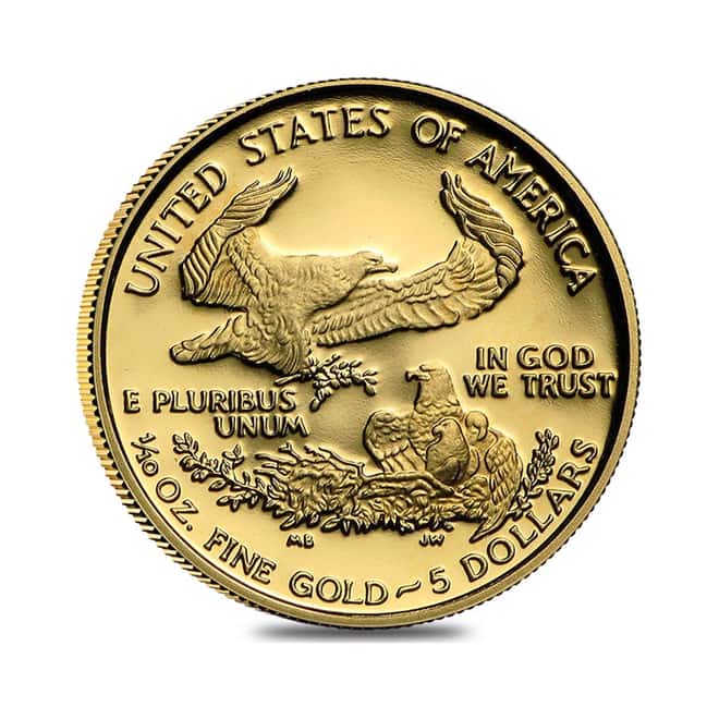 2007-W 1/10 oz Proof Gold American Eagle (w/Box & COA)   