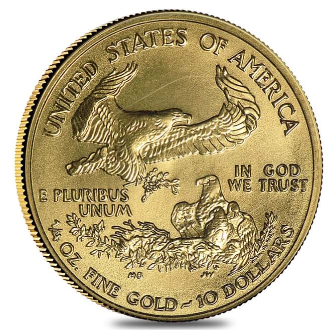 2007 1/4 oz Gold American Eagle BU