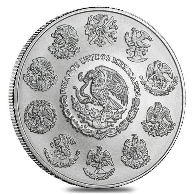2017 5 oz Mexican Silver Libertad Coin .999 Fine BU