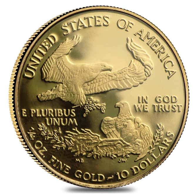 2005-W 1/4 oz $10 Proof Gold American Eagle (w/Box & COA)