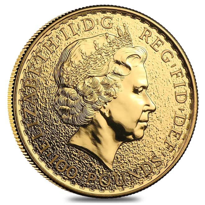 2015 Great Britain Gold 1 oz Britannia Coin BU