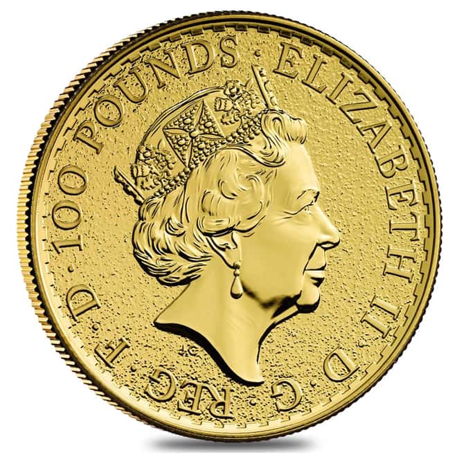 2017 Great Britain 1 oz Gold Year of the Rooster Coin .9999 Fine BU