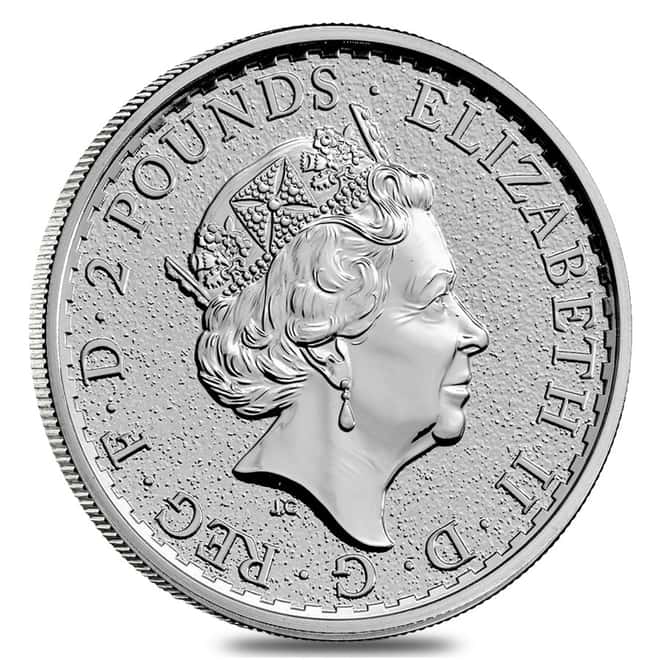2017 Great Britain 1 oz Silver Year of the Rooster Coin .999 Fine BU