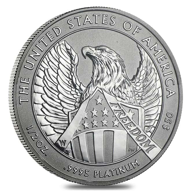 2007-W 1/2 oz $50 2-Coin Proof Platinum Eagle Set (10th Anniversary w/Box & COA)