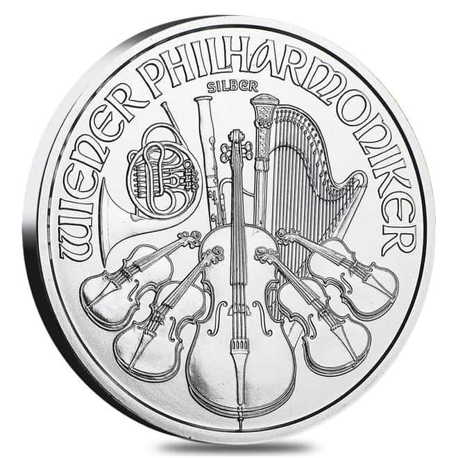 2017 1 oz Austrian Silver Philharmonic Coin BU