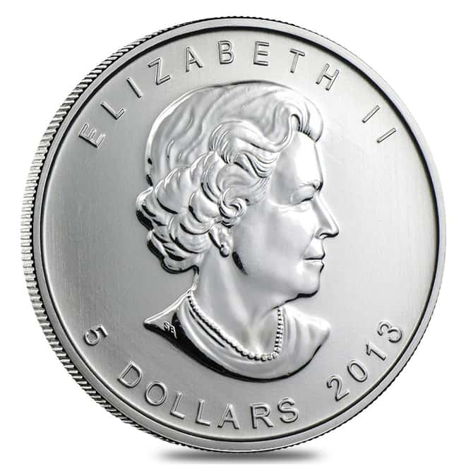 2013 1 oz Canadian Platinum Maple Leaf