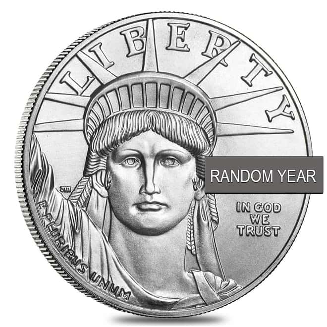 1 oz Platinum American Eagle (Random Year)