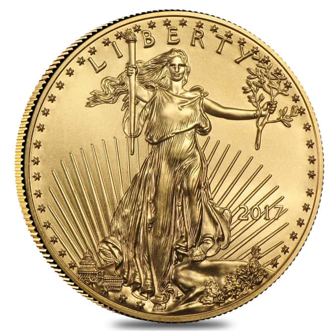 2017 1/2 oz Gold American Eagle NGC MS 69 Early Releases