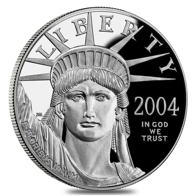 2004 W 1 oz $100 Platinum American Eagle Proof Coin NGC PF 70 UCAM