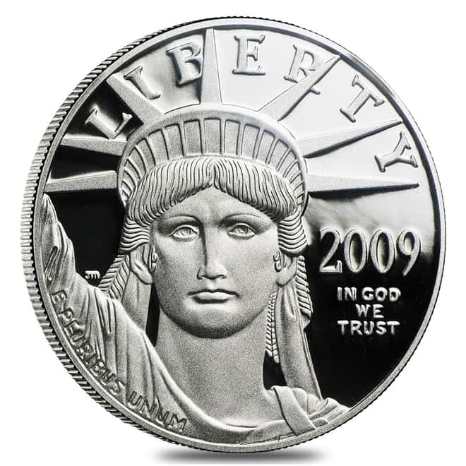 2009 W 1 oz $100 Platinum American Eagle Proof Coin NGC PF 70 UCAM