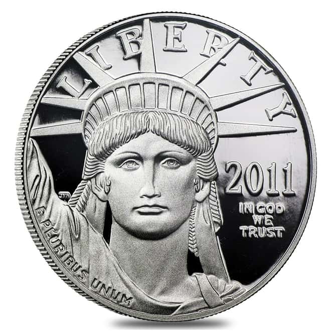 2011 W 1 oz $100 Platinum American Eagle Proof Coin NGC PF 70 UCAM
