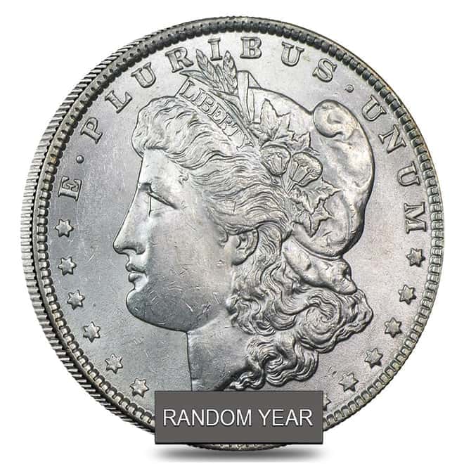 1878-1904 Morgan Silver Dollar $1 NGC MS 61 (Random Year)