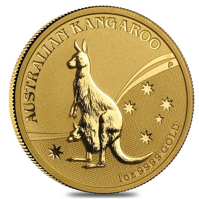 2009 1 oz Australian Gold Kangaroo BU (In Capsule)