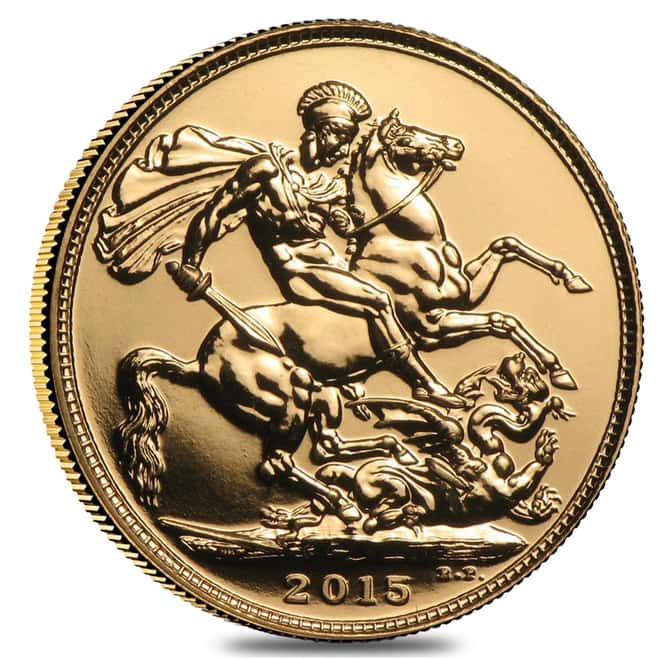 2015 Great Britain Gold Sovereign BU