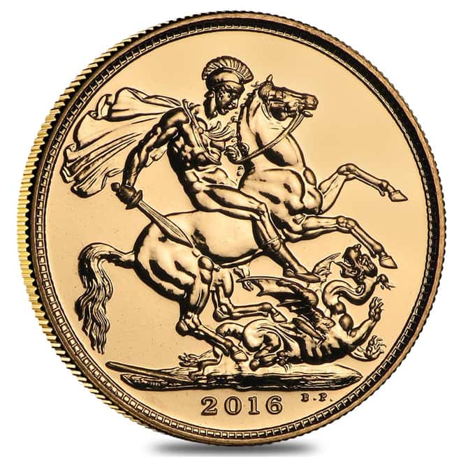 2016 Great Britain Gold Sovereign BU