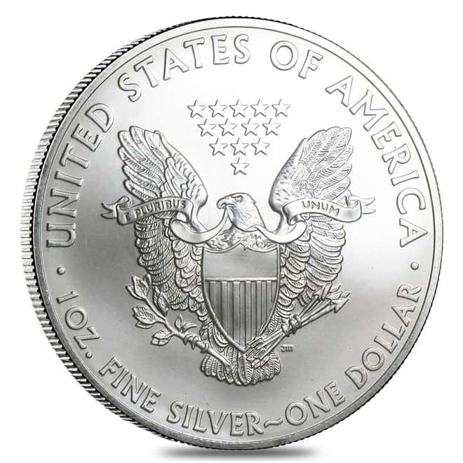 1 oz Silver American Eagle $1 Holographic Coin (Random Year)
