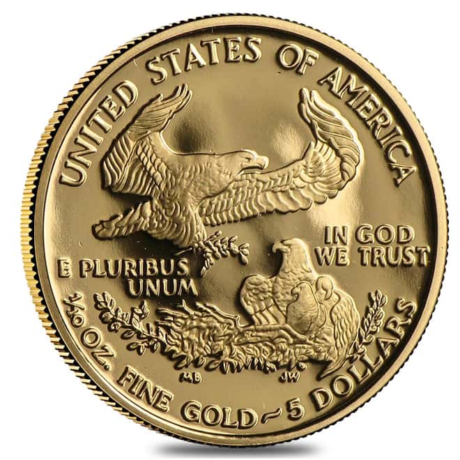 2006-W 1/10 oz $5 Proof Gold Eagle (w/Box & COA)