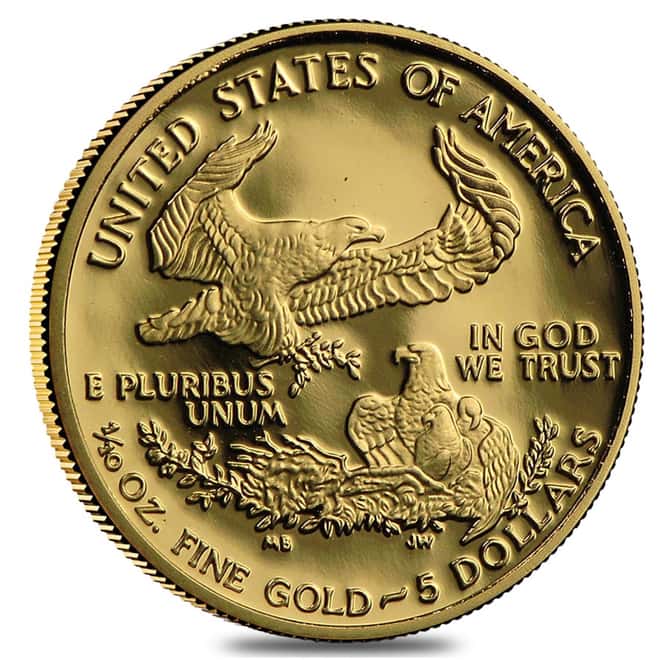 2003-W 1/10 oz $5 Proof Gold American Eagle (w/Box & COA)