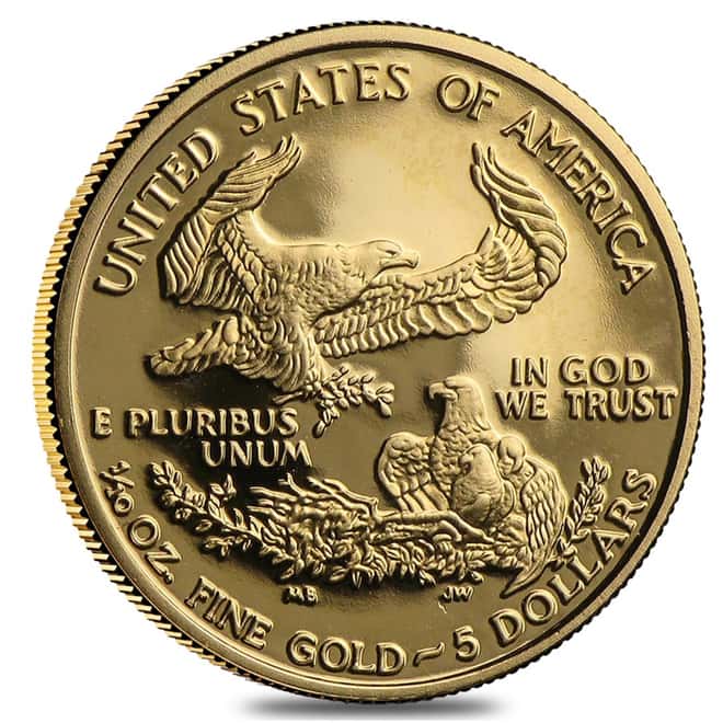 2001-W 1/10 oz $5 Proof Gold American Eagle (w/Box & COA)