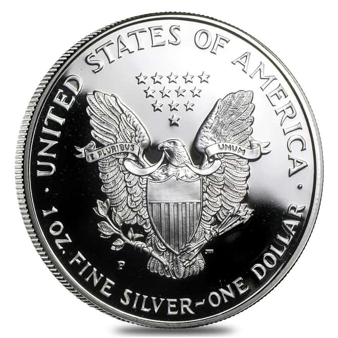 1994-P 1 oz Proof Silver American Eagle (w/Box & COA)