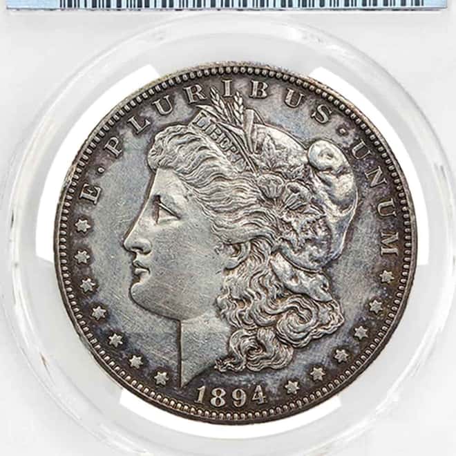 1894 Morgan Silver Dollar $1 PCGS Proof PR AU Detail