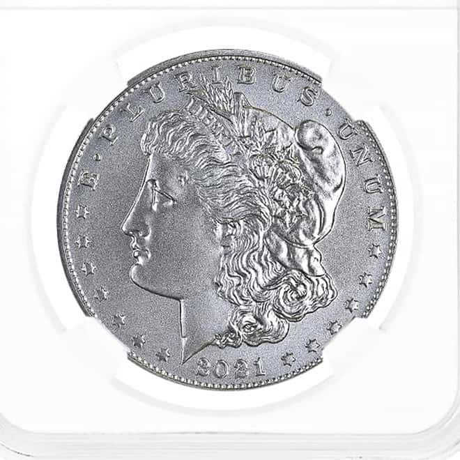 2021 Morgan Silver Dollar Centennial CC Privy NGC MS 70 (Morgan Label)