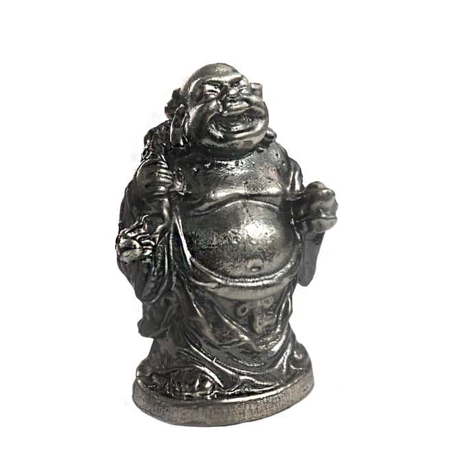 5 oz Buddha Cast Silver Bullion Exchanges .925 Silver Sterling (Antiqued)