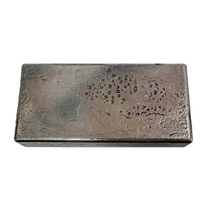 50 oz Engelhard Bull Logo Silver Bar .999+ Fine (6th Series)