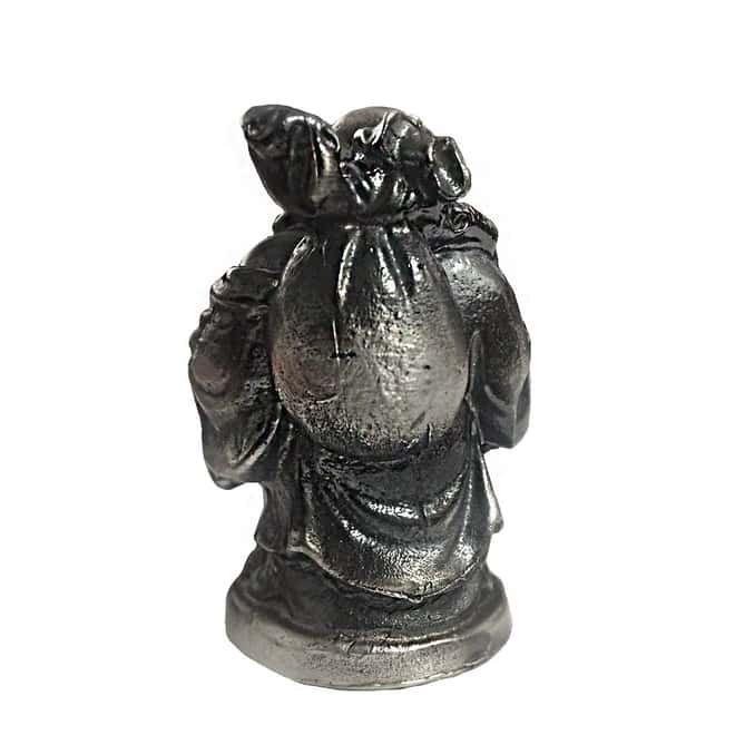 5 oz Buddha Cast Silver Bullion Exchanges .925 Silver Sterling (Antiqued)