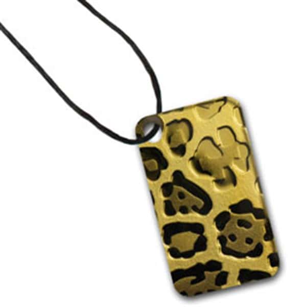 5 gram PAMP Suisse Leopard Skin Gold Ingot Pendant