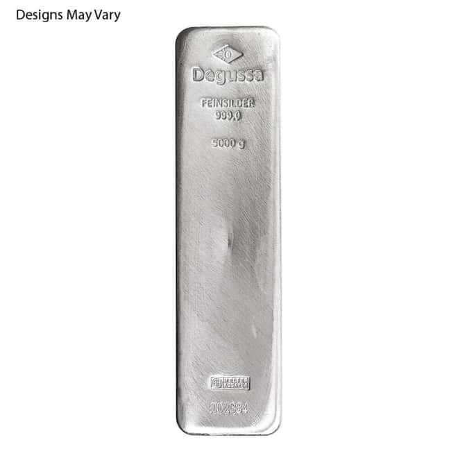 5 Kilo Generic Silver Bar .999 Fine