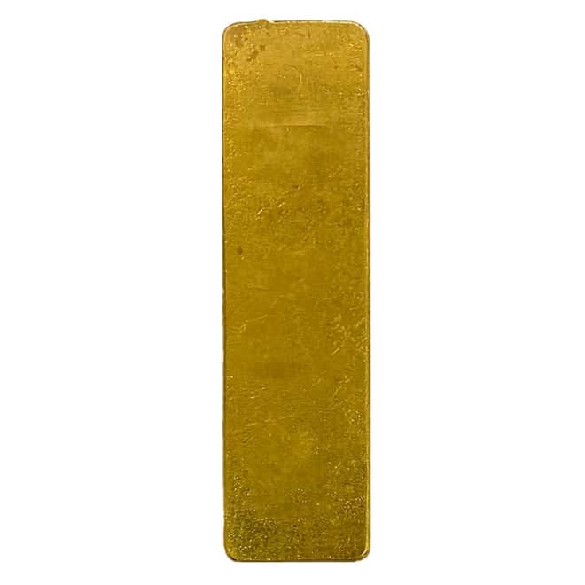6.03 oz Swiss Bank Corporation 5 Tael Gold Bar Biscuit .9999 Fine
