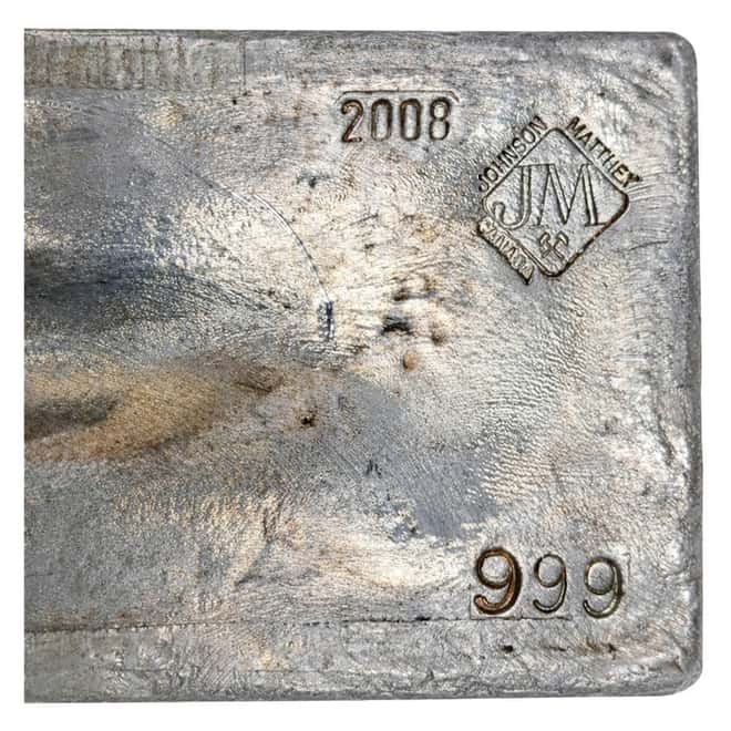 983 oz Johnson Matthey (JM) Cast Silver Bar .999 Fine