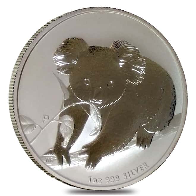 2010 1 oz Silver Australian Koala Perth Mint .999 Fine BU
