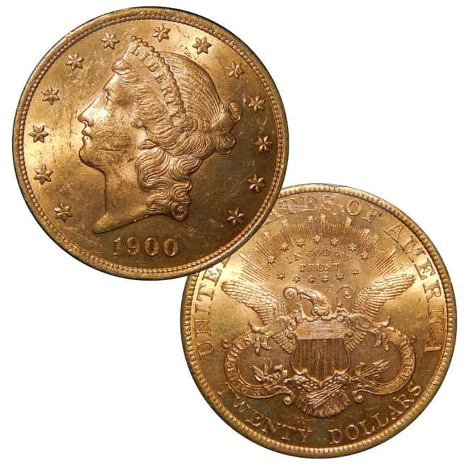 U.S 20th Century 3.628 oz Gold Type 8-Coin Set