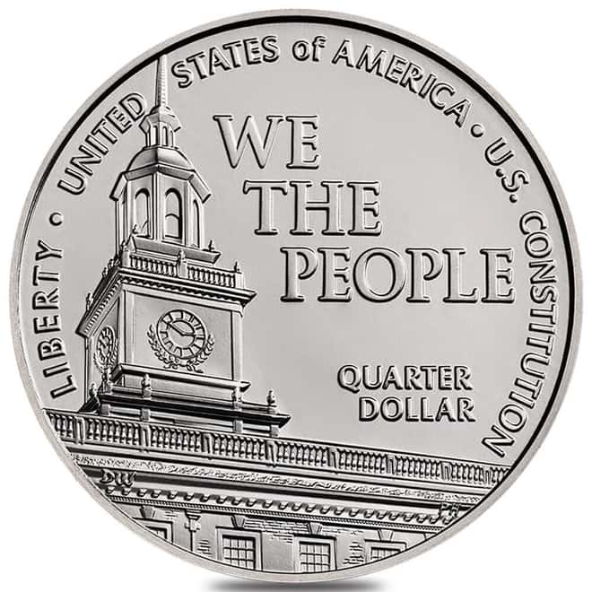 $25 Face Value Bag 2026-D U.S. Constitution Semiquincentennial Quarter 25C (100 Coins)